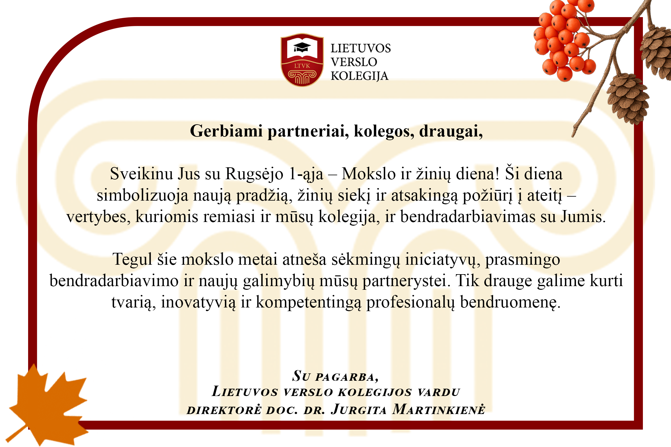 Rugsėjo 1-oji – naujų pradžių ir žinių diena!